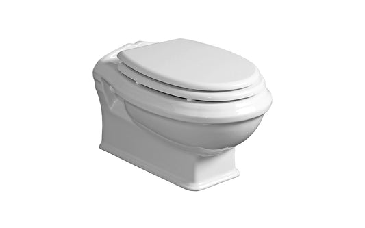 Simas AR841C - ARCADIA Rimless Wall Hung Toilet with Seat