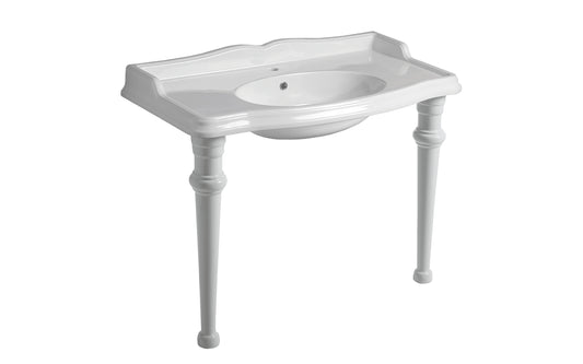 Simas  AR8742GB - Console With Sink and Ceramic Legs
