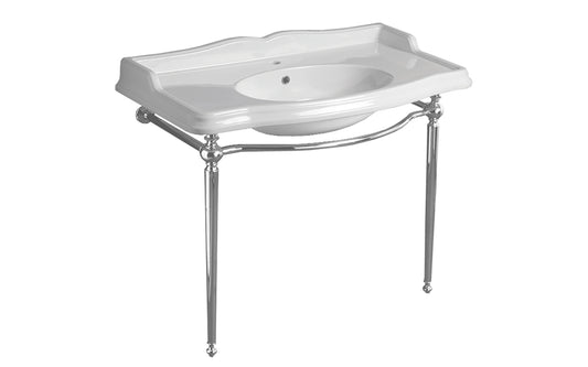 Simas AR874CG2 - Console With Sink and Ceramic Legs (Floor Mount)