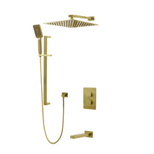 Kodaen Diamond Three Way Thermostatic Shower System - Kit 1