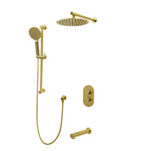 Kodaen Crystal Three Way Thermostatic Shower System - Kit 1