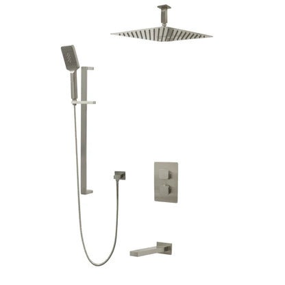 Kodaen Diamond Three Way Thermostatic Shower System - Kit 1