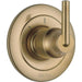 Delta 3 Function Diverter Trim- Champagne Bronze (Valve Sold Separately)