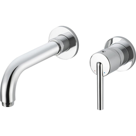 Delta TRINSIC Single Handle Wall Mount Bathroom Faucet Trim -Chrome (Valves Sold Separately)