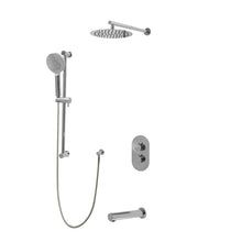 Kodaen Crystal Three Way Thermostatic Shower System - Kit 1