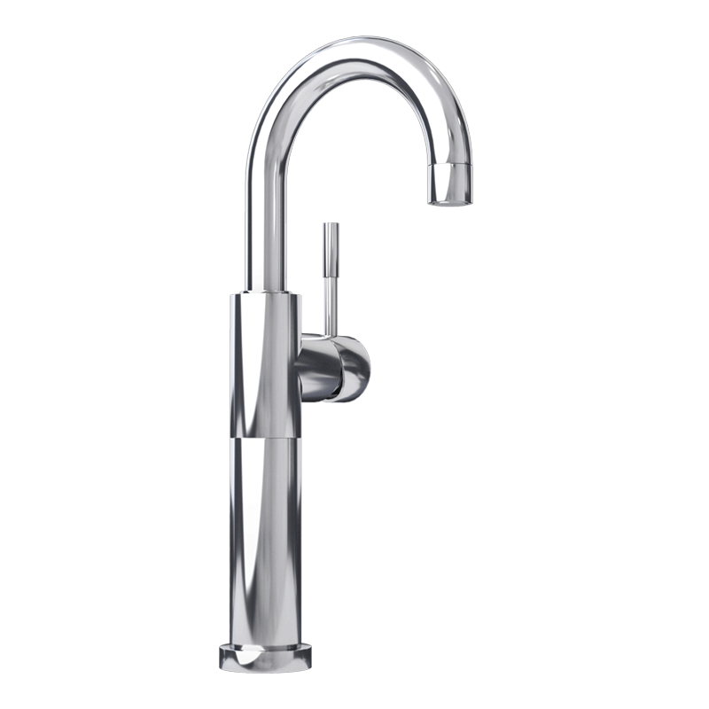 Rubi Dana Raised Single Lever Washbasin Faucet- Chrome - Renoz