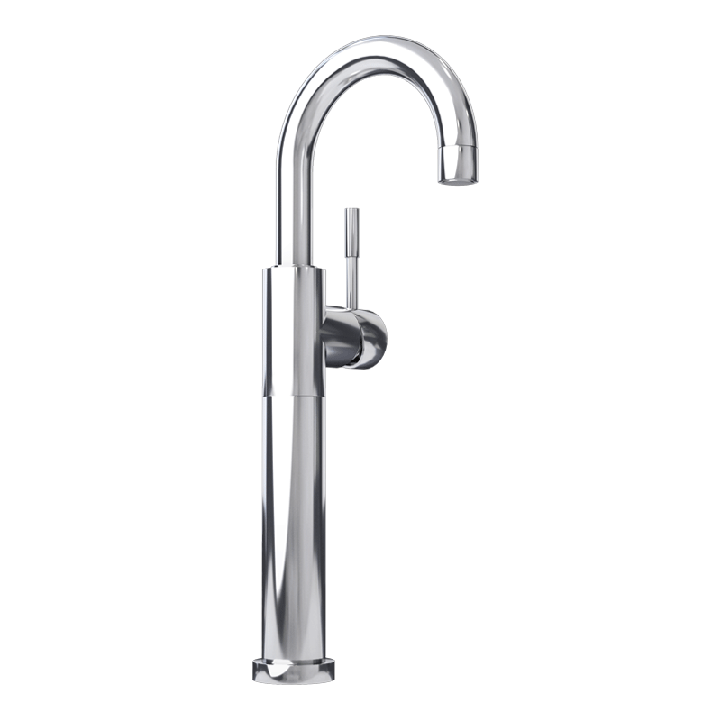 Rubi Dana Raised Single Lever Bassin Faucet- Chrome - Renoz