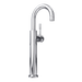 Rubi Dana Raised Single Lever Bassin Faucet- Chrome - Renoz