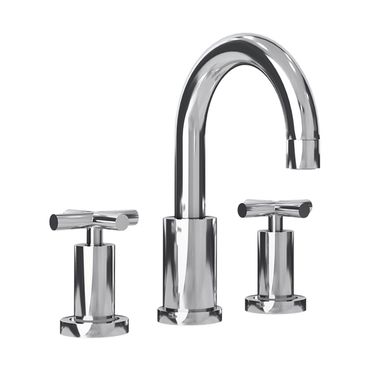 Rubi Alex 8" C.c. Washbasin Bathroom Sink Faucet-Chrome - Renoz