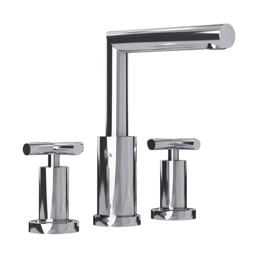 Rubi Gaël 8 Inch C.c. Washbasin Faucet- Chrome - Renoz