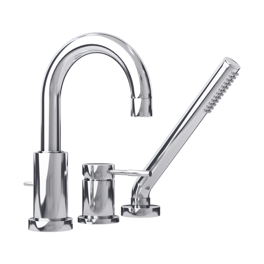 Rubi Dana Three-piece Bathtub Faucet - Renoz