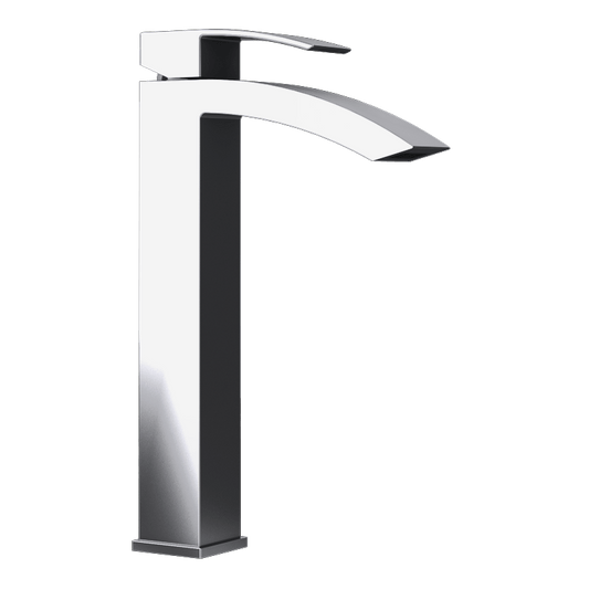 Rubi Fall Raised Single-lever Bathroom Faucet - Renoz