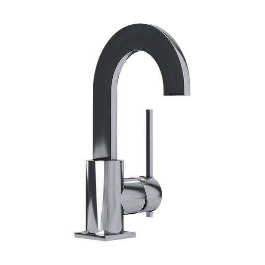 Rubi Gabriella 10" Single Lever Washbasin Faucet With Drain- Chrome - Renoz