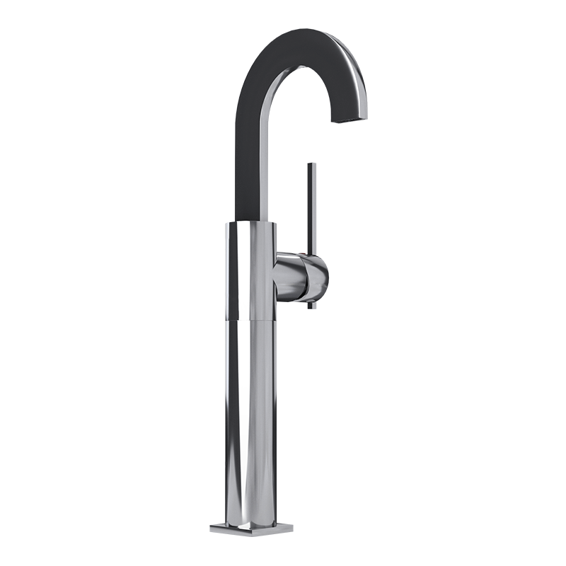 Rubi Gabriella Raised Single Lever Bassin Faucet With Drain - Renoz