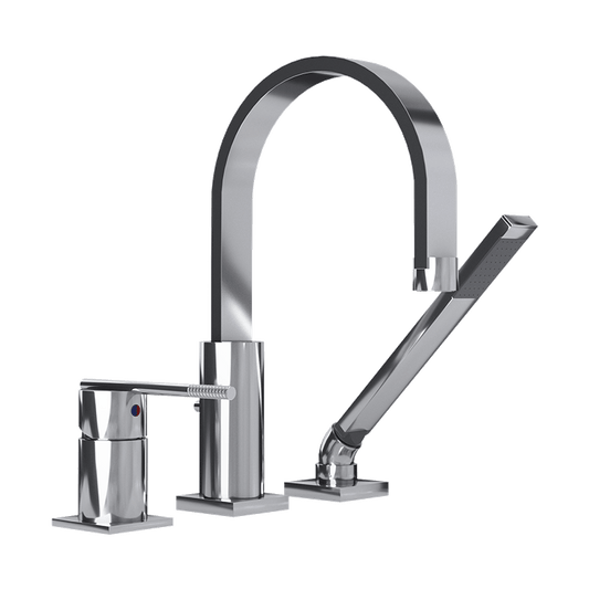 Rubi Évita Three-piece Bathtub Faucet - Renoz