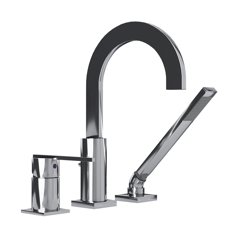 Rubi Gabriella Three-piece Bathtub Faucet - Renoz