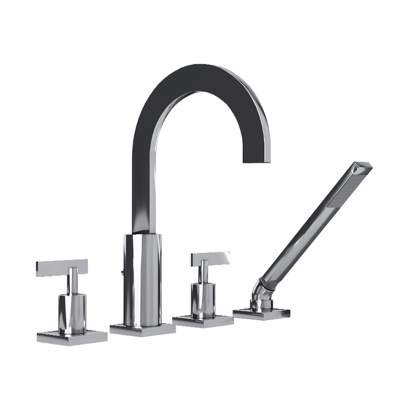 Rubi Gabriella Four-piece Bathtub Faucet - Renoz