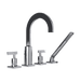 Rubi Gabriella Four-piece Bathtub Faucet - Renoz