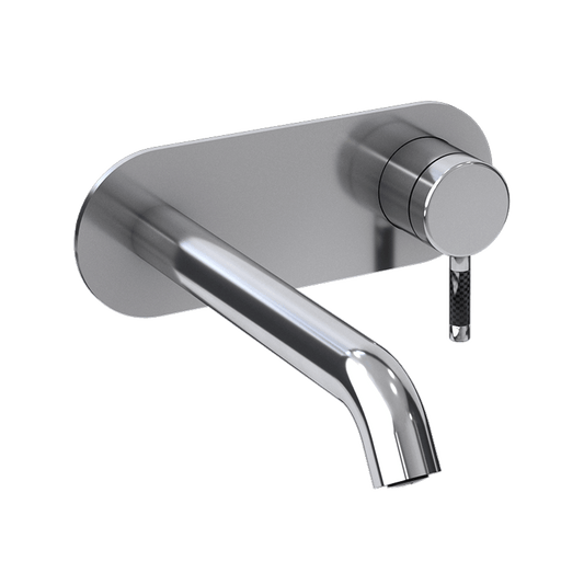 Rubi Vertigo C Wall-mounted Washbasin Faucet - Chrome - Renoz