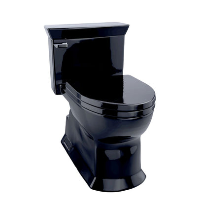 Toto Eco Soirée Toilette allongée monobloc à hauteur universelle de 1,28 GPF avec Cefiontect MS964214CEFG