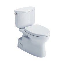 Toto Vespin II Two-piece Toilet, Elongated Bowl - 1.28 GPF - Washlet+ Connection MS474124CEFG