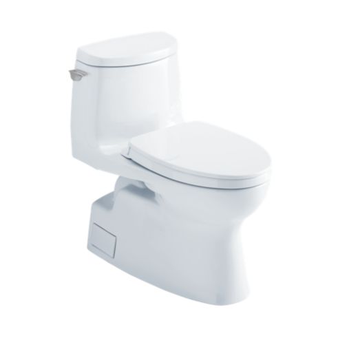 Toilette monobloc Toto Carlyle II 1G, 1,0 GPF, Washlet + connexion position du levier de déclenchement à droite MS614124CUFRG
