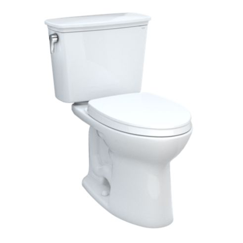 Drake Transitional Two-piece Toilet With Elongated Bowl - 1.28 GPF