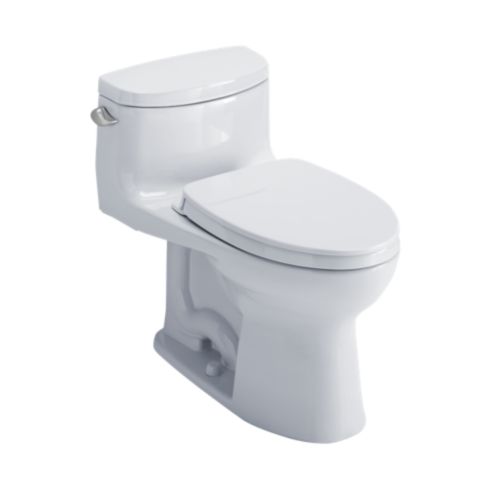 Toilette monobloc Toto Supreme II, cuvette allongée - 1,28 GPF - Washlet+ connexion MS634124CEFG