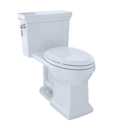 Toilette monobloc Toto Promenade II 1,28 GPF - Levier de déclenchement droit MS814224CEFRG