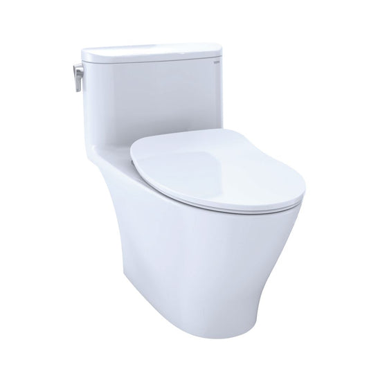 Toilette monobloc Toto Nexus, 1,28 GPF, cuvette allongée - siège mince MS642234CEFG