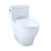 Toto Aimes One-piece Toilet, 1.28 GPF, Elongated Bowl - Washlet+ Connection - Slim Seat MS626234CEFG