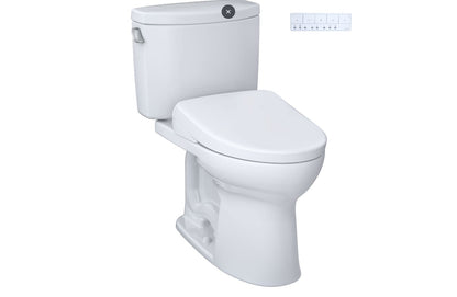 Toto Drake II Two-piece Toilet With S7 Washlet Bidet Seat - 1.28 GPF