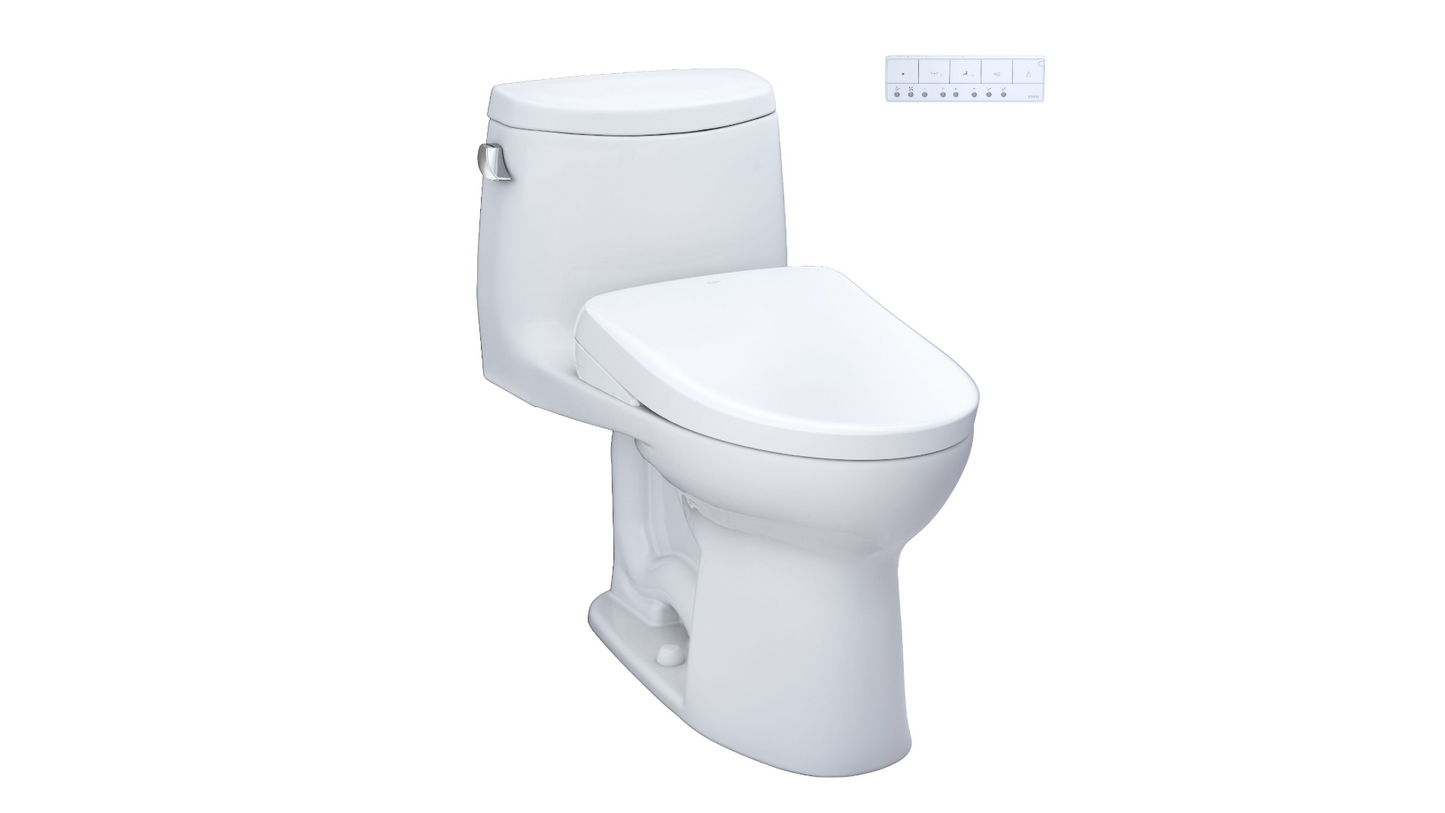 Toto Ultramax II Washlet + S7A One-piece Toilet - 1.28 GPF
