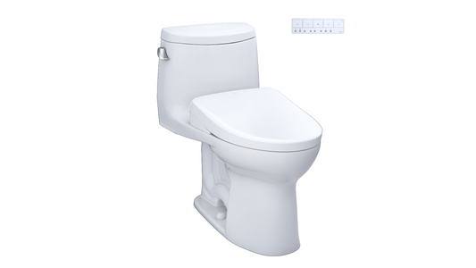 Washlet Toto Ultramax II + toilette monobloc S7A - 1,28 GPF