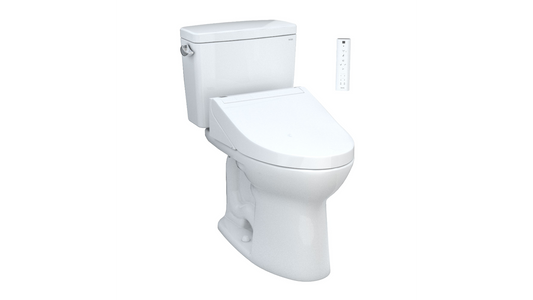 Toto Drake Washlet+ C5 Two-piece Toilet - 1.28 GPF