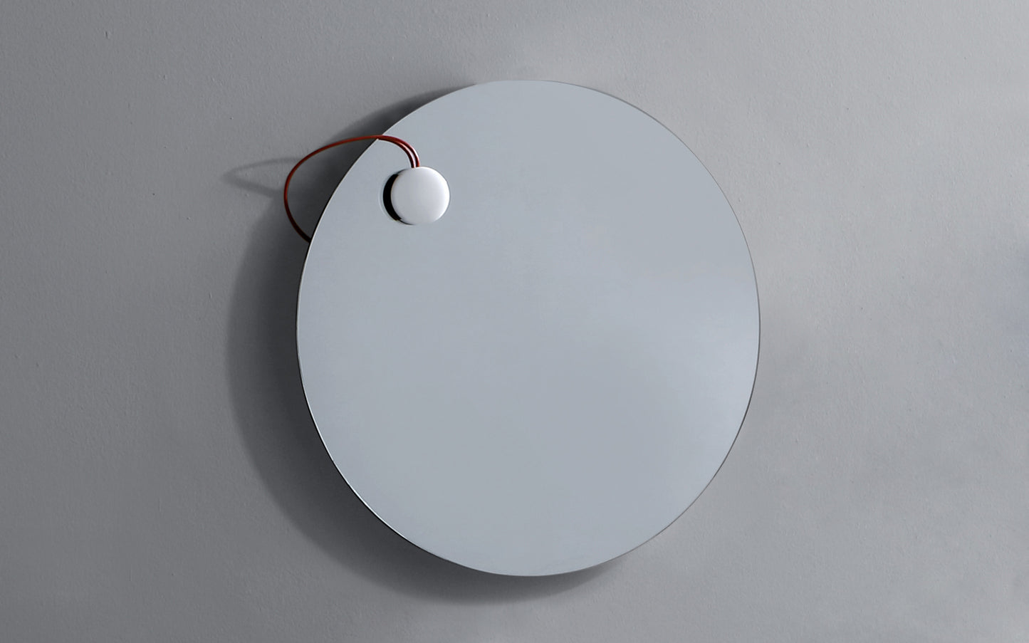 Simas FS4 - SHARP Round Mirror with Magnetic Lamp