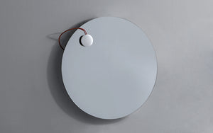 Simas FS4 - SHARP Round Mirror with Magnetic Lamp