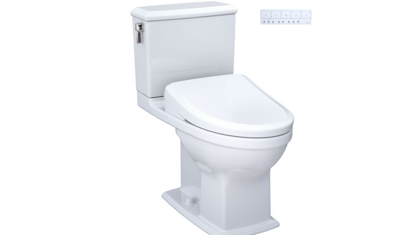 Toto Connelly  Washlet + S7A Two-piece Toilet - 1.28 GPF & 0.9 GPF