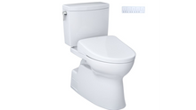 Toto Vespin II Washlet+ S7 Two-piece Toilet - 1.0 GPF (UnIVersal Height)