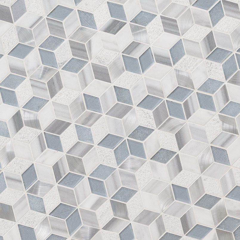 MSI Harlow Cube Pattern Mosaic Tile