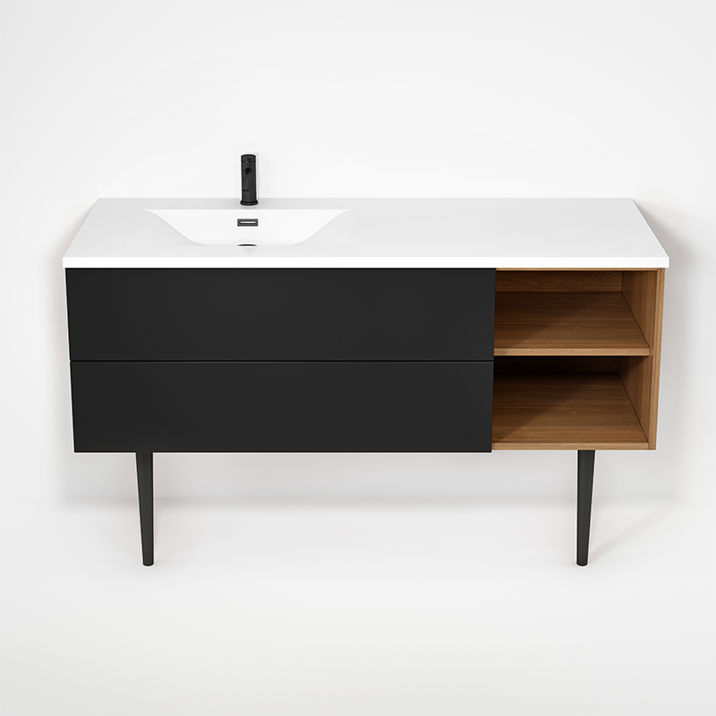 Rubi Haus Cabinet and Washbasin - RHS1400LKV02XXX