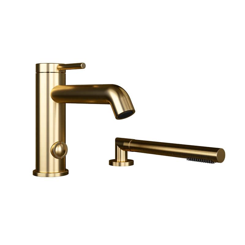 Rubi Vertigo Two Pieces Bathtub Faucet - Renoz