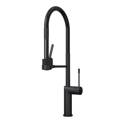 Rubi Sakai Single-lever Professional Style Kitchen Faucet-Black - Renoz