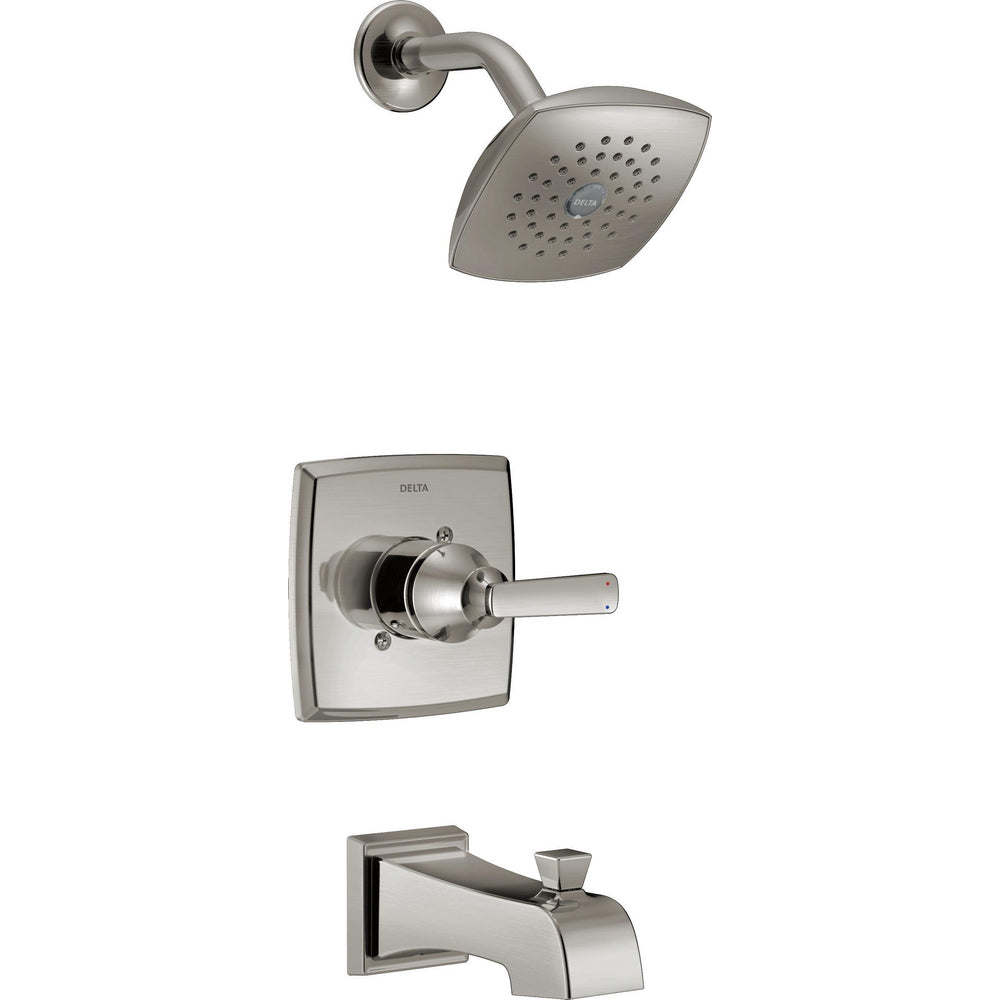 Delta ASHLYN Monitor 14 Series Tub & Shower Trim -Stainless Steel (Valve Sold Separately)