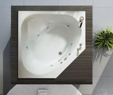 Maax Tandem 6060 Acrylic Corner Center Drain Bathtub (Soaker - No System)