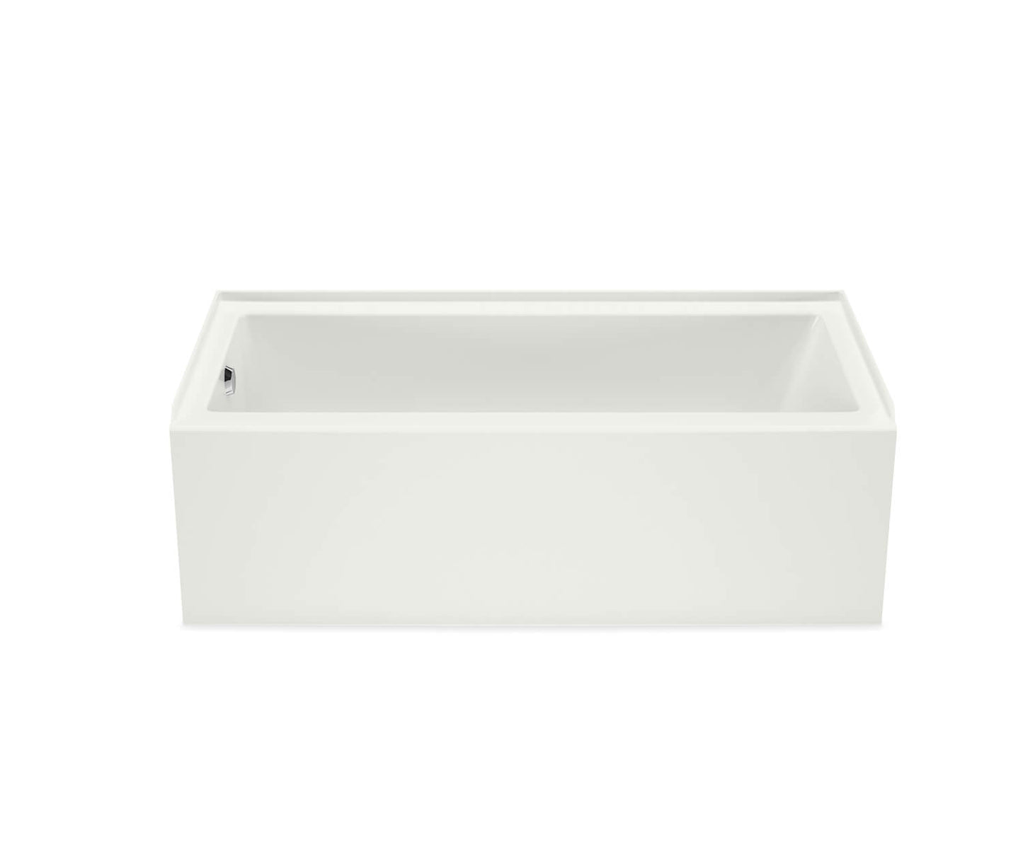Maax Bosca 6030 IFS Acrylic Alcove Left-Hand Drain Bathtub in White