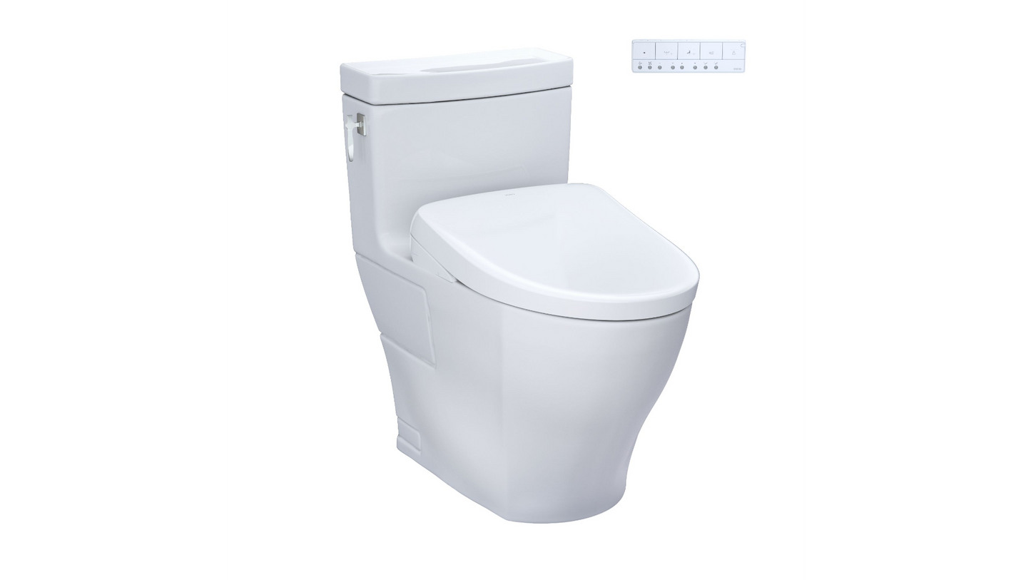 Toto Aimes  Washlet + S7 One-piece Toilet - 1.28 GPF