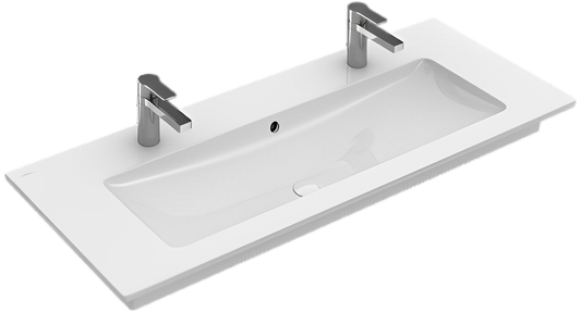 Lavabo de salle de bains Villeroy &amp; Boch Alpin Venticello blanc