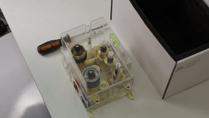 Kodaen CV32SC725 Vanne thermostatique à bouton-poussoir à trois voies et ensemble de garniture