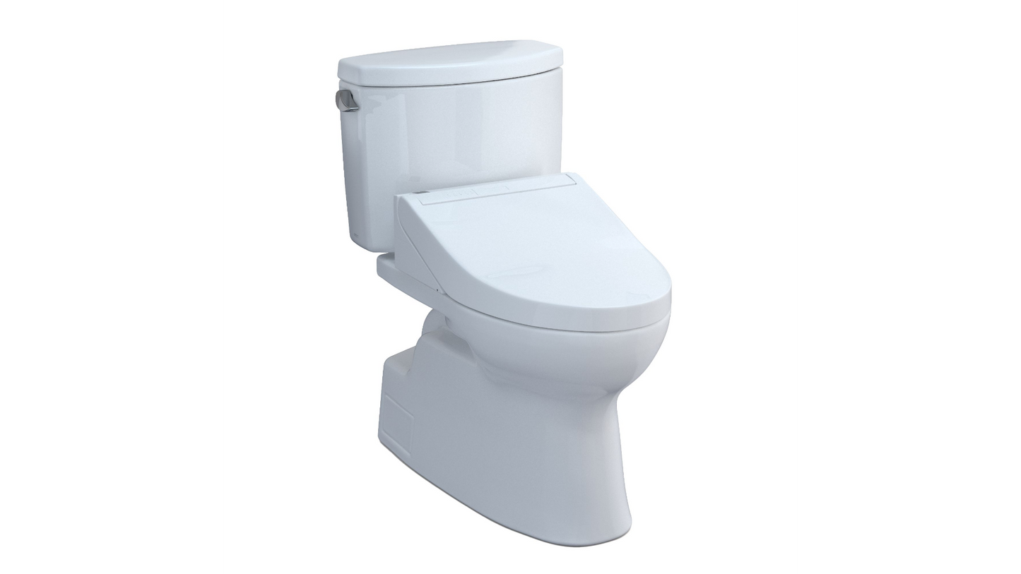Toto Vespin II Washlet+ C5 Two-piece Toilet - 1.28 GPF